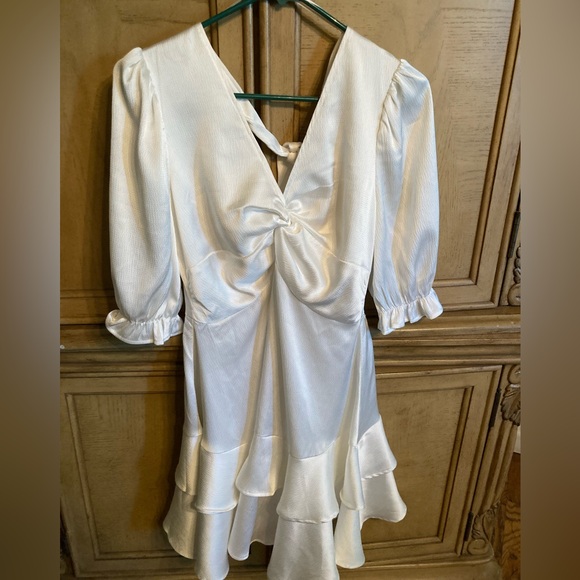 Peach Love California Dresses & Skirts - White boutique dress